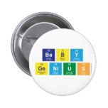 baby
 genius  Buttons
