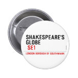Shakespeare's globe   Buttons