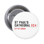 ST PAUL'S CATHEDRAL  Buttons