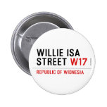 willie isa Street  Buttons