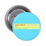 one piece  Buttons
