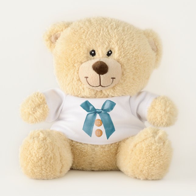 Buttons and Bows / Bow Tie Teddy Bear (Front)