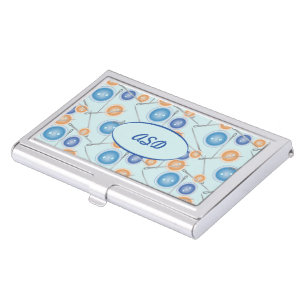 Buttons and Sewing Needles Business Card Holder
