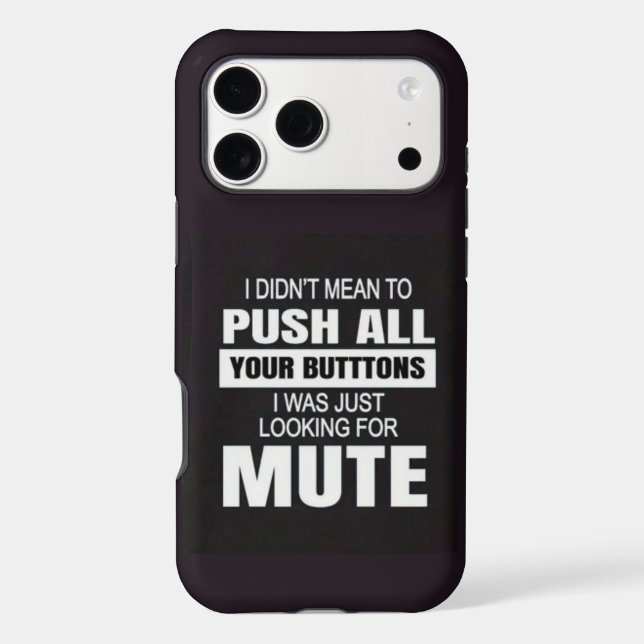 Buttons Case-Mate iPhone Case (Back)