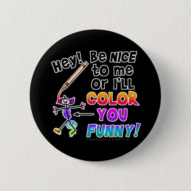 Buttons - Color Your Funny (Front)