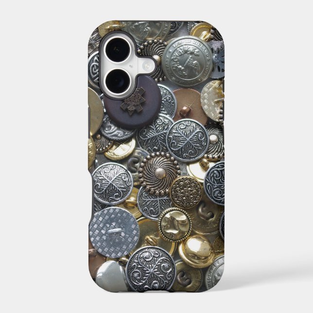 Buttons Iphone Case (Back)