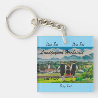 buttons keychain