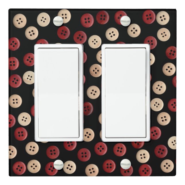 Buttons Light Switch Cover (In Situ)