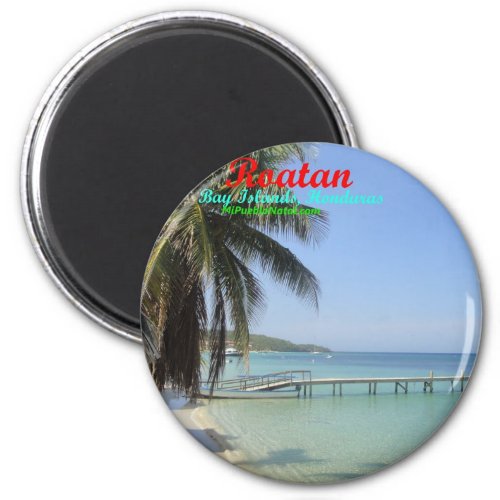 Buttons of Roatan Bay Islands Honduras Magnet