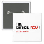THE GHERKIN  Buttons (square)