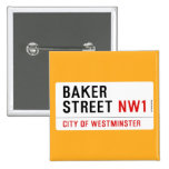 Baker Street  Buttons (square)