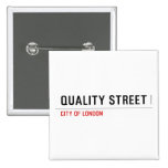 Quality Street  Buttons (square)