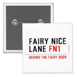 Fairy Nice  Lane  Buttons (square)