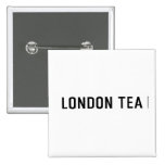 london tea  Buttons (square)