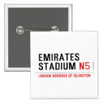 emirates stadium  Buttons (square)
