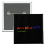 canot place  Buttons (square)