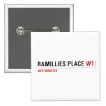 Ramillies Place  Buttons (square)