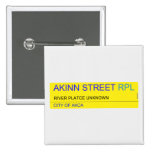 Akinn Street  Buttons (square)