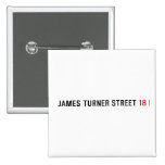 James Turner Street  Buttons (square)