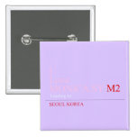 I Love MONiCA.SY  Buttons (square)