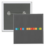 merry Christmas  Buttons (square)