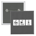 GEMS  Buttons (square)