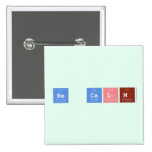 Be Calm  Buttons (square)