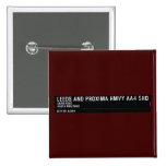 Leeds and Proxima HMVY  Buttons (square)
