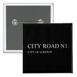 city road  Buttons (square)