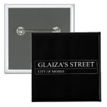 Glaiza's Street  Buttons (square)