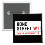 Bond Street  Buttons (square)