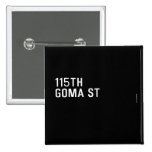 115TH Goma St  Buttons (square)