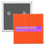 pescadora sreet  Buttons (square)