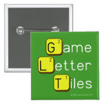 Game Letter Tiles  Buttons (square)