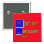 Marion
 Janssen  Buttons (square)
