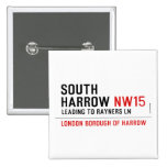 South  harrow  Buttons (square)