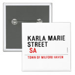 Karla marie STREET   Buttons (square)
