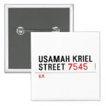 usamah kriel street  Buttons (square)