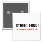 Street food  Buttons (square)