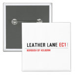Leather Lane  Buttons (square)