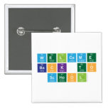 Welcome
 Back to
 School  Buttons (square)