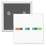 FIT and WELL  Buttons (square)