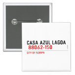CASA AZUL LAGOA   Buttons (square)