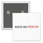 Keats Vale  Buttons (square)