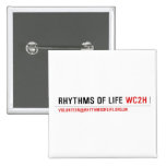 Rhythms of Life  Buttons (square)