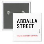 Abdalla  street   Buttons (square)