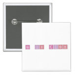 He is risen  Buttons (square)