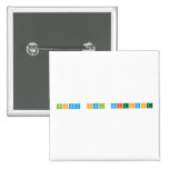 Snowy Owl Scientist  Buttons (square)