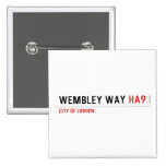 Wembley Way  Buttons (square)