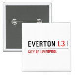 EVERTON  Buttons (square)